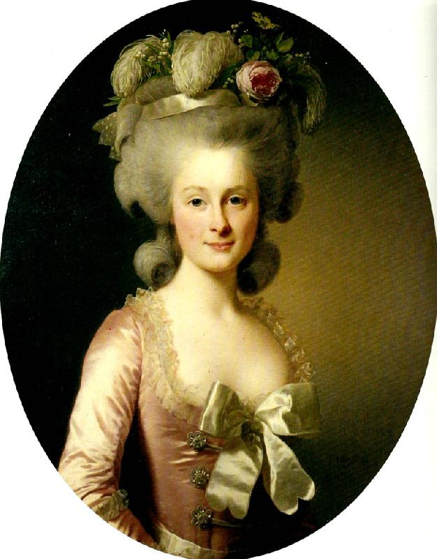 Alexander Roslin madame de lamballe oil painting picture
